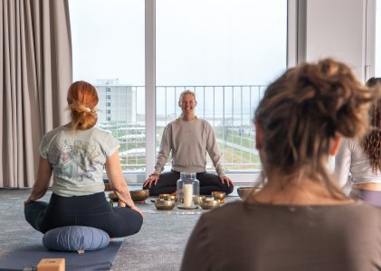 Yogamoments im SlowDown Modus