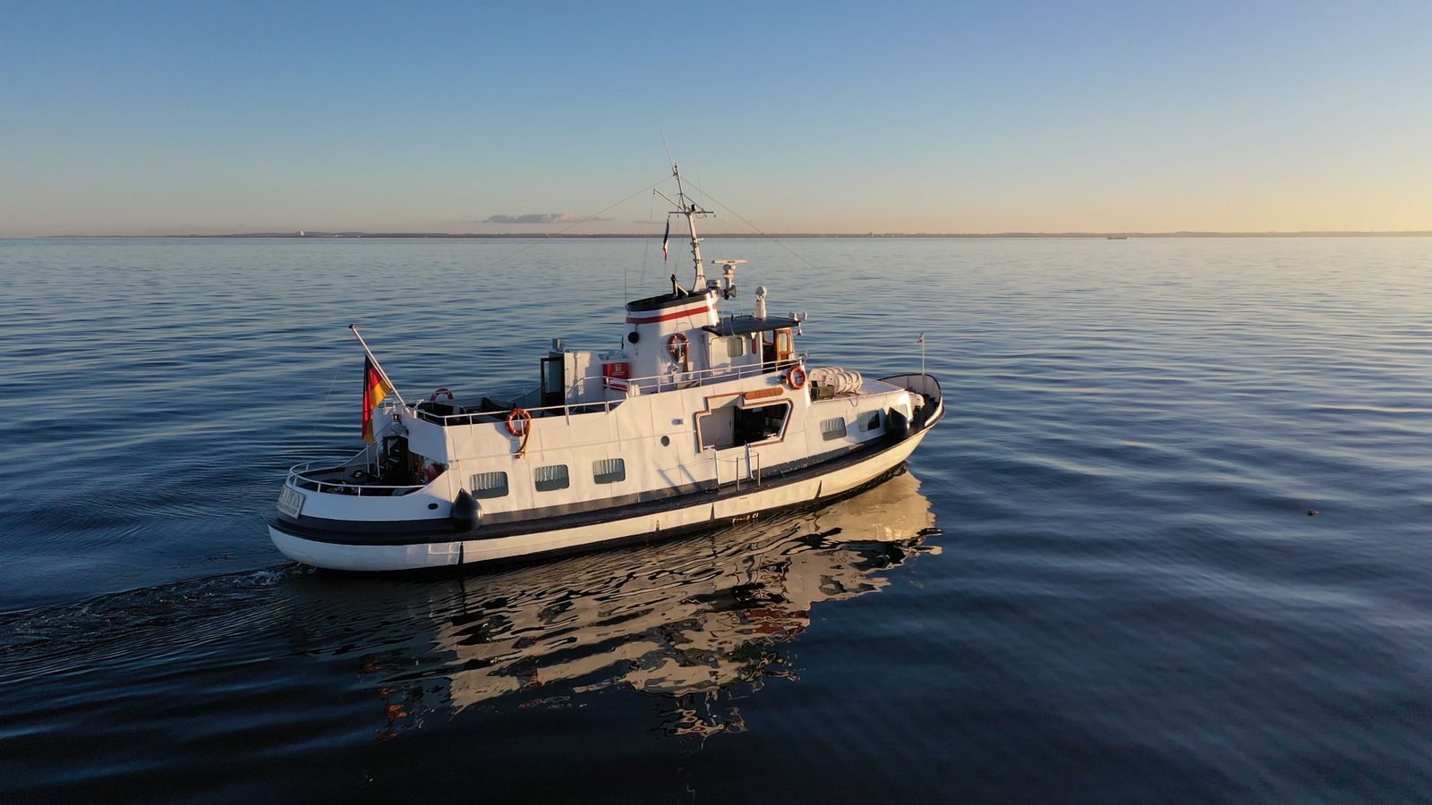 Fahrt mit der MS Dana